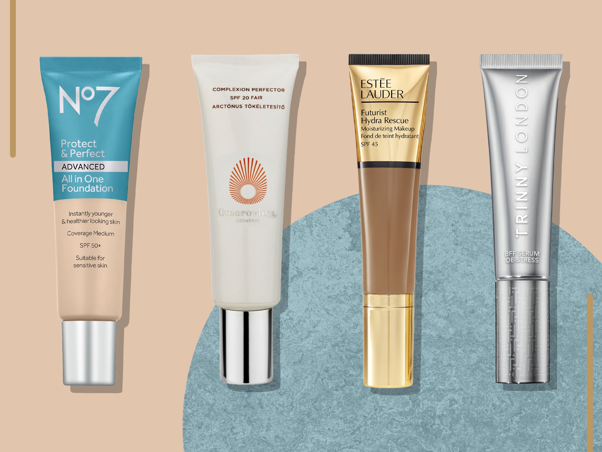 <p>We looked for foundations that could last the day while feeling comfortable on the skin</p>